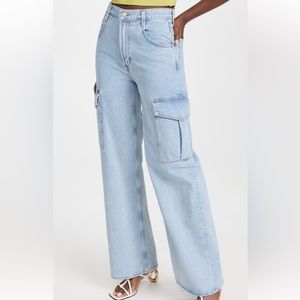 Agolde Minka Cargo Jeans size 25